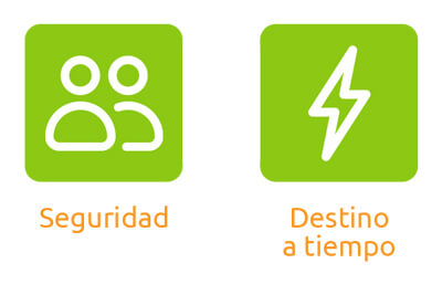 Conceptos que definen la identidad de Go! Girls: seguridad, acompañamiento y rapidez
