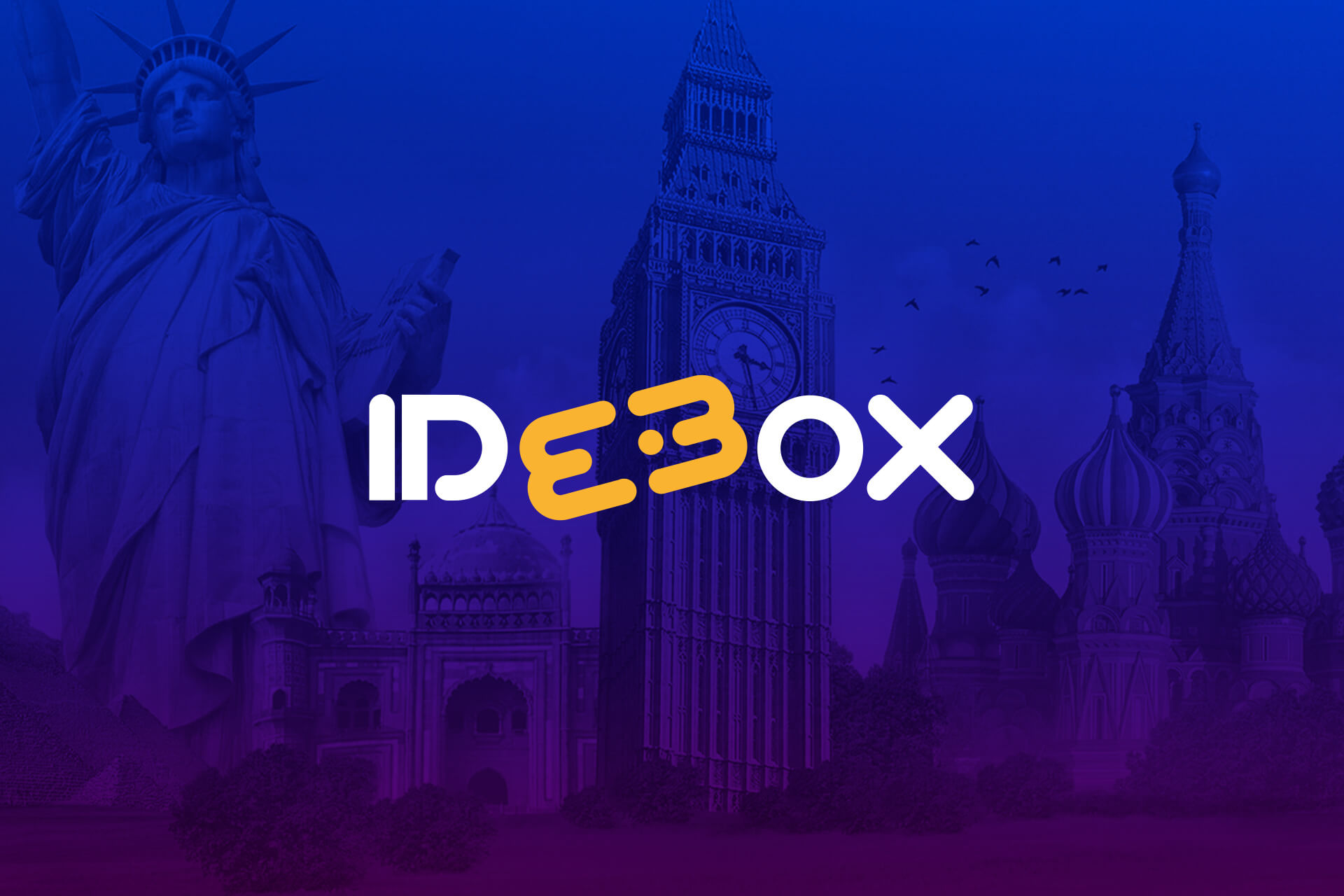 Identidad visual de Idebox con logotipo